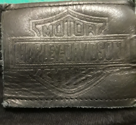 Women's Black Harley Davidson Jeans, Straight Leg Sz 16 - Picture 9 of 10